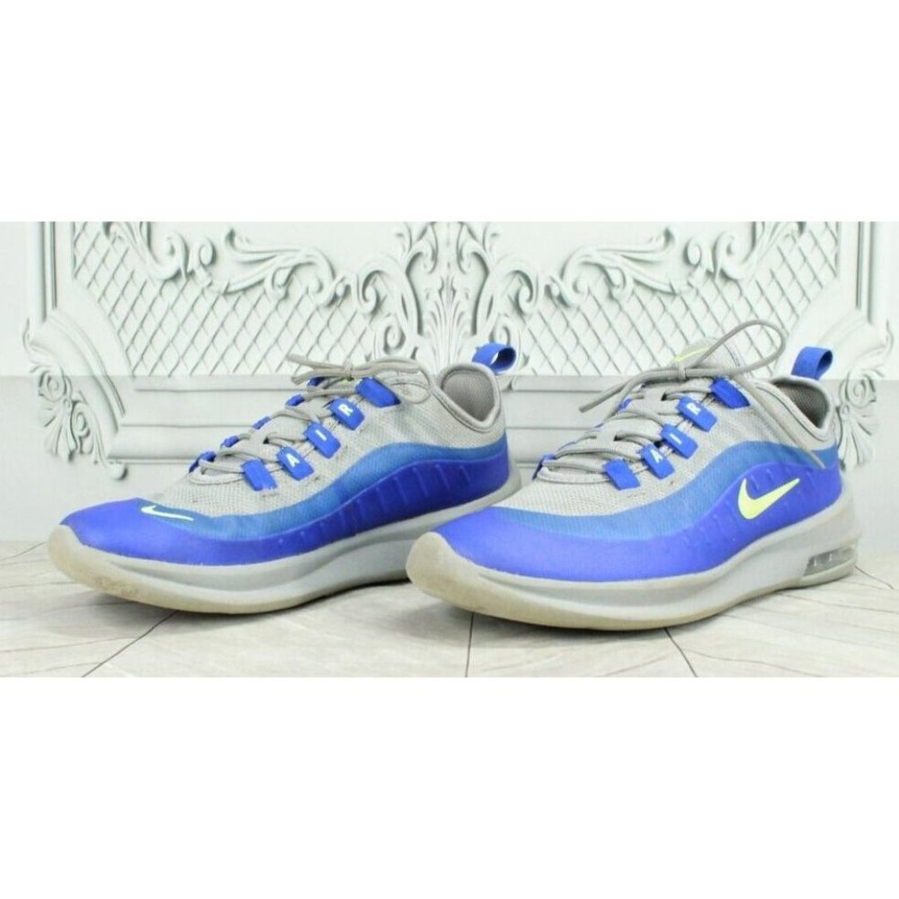 Nike Air Max Axis Blue Gray Breathable Casual Running Shoe Size 7Y - Picture 2 of 9